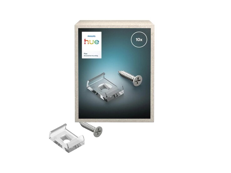 Кронштейн Philips Hue Flux Bracket для крепления 10x. (Источник изображения: Philips Hue через OBI)