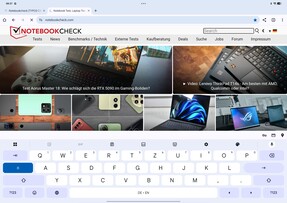 Oppo Pad 4 Pro: Клавиатура по умолчанию