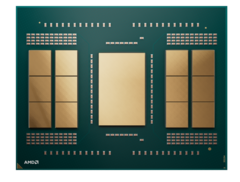 AMD Ryzen Threadripper Pro 9995WX оснащен 12 вычислительными блоками, расположенными по обе стороны от блока ввода/вывода. (Источник изображения: AMD)