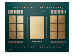 AMD Ryzen Threadripper Pro 9995WX оснащен 12 вычислительными блоками, расположенными по обе стороны от блока ввода/вывода. (Источник изображения: AMD)