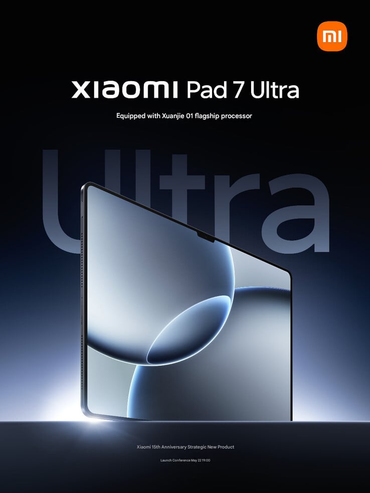 Новое тизерное изображение Xiaomi Pad 7 Ultra (Источник изображения: Xiaomi - машинный перевод)