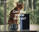 Тизерное видео Samsung Galaxy Z Fold 7 бросает тень на Apple. (Источник изображения: Samsung | отредактировано Notebookcheck)