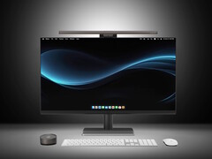 Настольная компьютерная лампа BenQ ScreenBar Halo 2 обеспечивает безбликовое освещение с высокоточными цветами. (Источник изображения: BenQ)