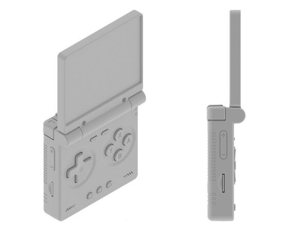 КПК Miyoo имеет слот для TF-карт на каждой стороне.