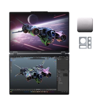 Передняя панель Yoga Book Pro 3D