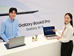 Galaxy Book5 Pro - это второй представитель серии Galaxy Book5. (Источник изображения: Samsung)