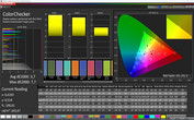 ColorChecker (Профиль: Стандарт, сравнение с sRGB)