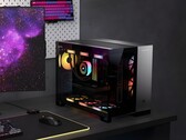 Сборный игровой ПК Corsair Vengeance a5100 показан на столе (Источник изображения: Corsair с правками)