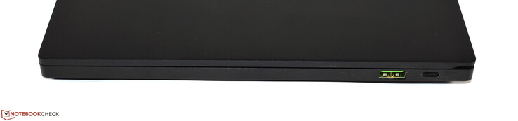 Правая сторона: USB 3.0 Type-A, Thunderbolt 3
