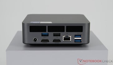 GMKtec NucBox K17 — задние разъёмы