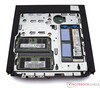 Lenovo ThinkStation P3 Tiny с открытой нижней частью