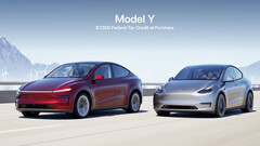 Новая модель 2026 года Model Y Juniper refresh в сравнении со старой моделью со скидкой (Источник изображения: Tesla)