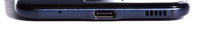 Снизу: USB Type-C, динамик