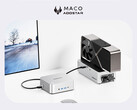 Стоимость MACO в Китае составляет около $278. На снимке: мини-ПК с установленным eGPU. (Источник изображения: Aoostar - отредактировано)