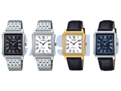 Слева направо, Casio MTP-B190D-1BV, MTP-B190D-7BV, MTP-B190GL-7BV и MTP-B190L-2BV. (Источник изображения: Casio)