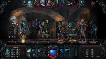 Изображение, на котором запечатлена битва в игре «Iratus: Lord of the Dead».