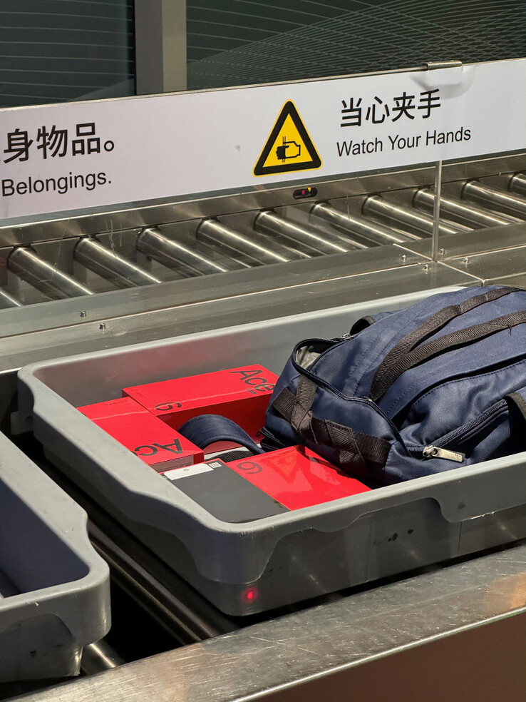 Утечка изображения розничной коробки Ace 6 Pro Max.(Источник изображения: Weibo)