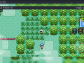 PokeDaisy играет в игру Pokémon с дополнительными наложениями на экране