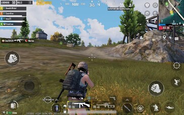 PUBG Mobile на Samsung Galaxy Tab S9 FE