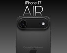 рендер iPhone 17 Air. (Источник изображения: Lukosis)
