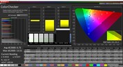 Color Checker - Широкий гамунт против DCI P3