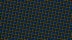 Структура пикселей дополнительного дисплея