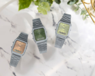 В серии AQ230A-3AVT от Casio представлены три разных оттенка. AQ-230A-4AMQY, AQ-230A-3AMQY, AQ-230A-9AMQY слева направо (Источник изображения: Casio)