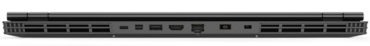 Задняя сторона: USB 3.1 Gen 1 Type-C, mini DisplayPort, USB 3.1 Gen 1 Type-A, HDMI, гигабитный Ethernet, разъем питания, слот для замка Kensington