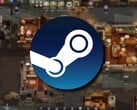 Изображение с логотипом Steam и игрой Norland, которая сейчас находится в продаже.