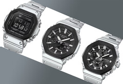 Серия Casio Full Metal G-Shock обеспечивает неограниченное время работы благодаря модулям Tough Solar. (Источник изображения: Casio)