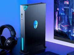 Thunderobot Mix G2 спереди демонстрирует 3,5 мм разъем, порты USB Type-A и Type-C. (Источник изображения: Thunderobot)