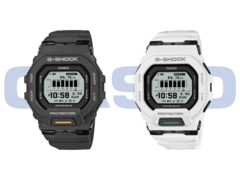 Casio GBD-200-1A1JF (слева) и GBD-200-7JF (справа), на фото. (Источник изображения: Casio - отредактировано)