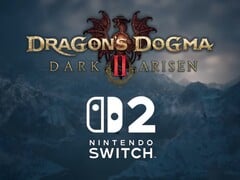 Изображён баннер к игре «Dragon's Dogma 2: Dark Arisen» для консоли Nintendo Switch 2