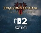 Изображён баннер к игре «Dragon's Dogma 2: Dark Arisen» для консоли Nintendo Switch 2