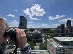 Бинокль на презентации в Берлине несколько недель назад