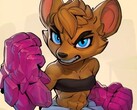 Олимпия становится вторым бойцом, вернувшимся в Rivals of Aether! (Источник изображения: Aether Studios
