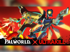 Скриншот из анонса Palworld x Ultrakill (источник изображения: Palworld)