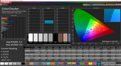 CalMAN ColorChecker (после калибровки)