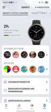 Приложение Amazfit Active 2