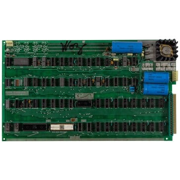 Плата компьютера Apple-1 с подписью Возняка