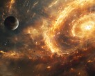 Изображение, показывающее планету вблизи черной дыры. (Источник изображения: Kyraxys - Pixabay)