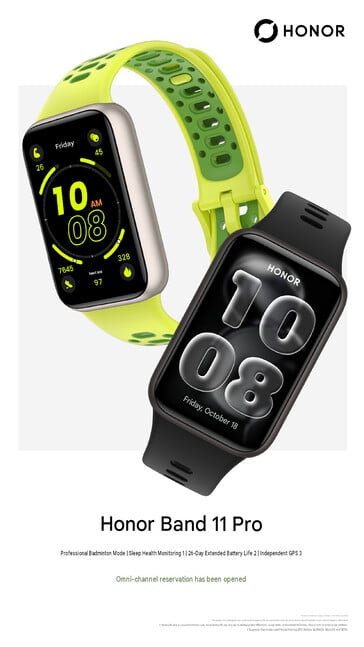 Тизер Honor Band 11 Pro (машинный перевод)