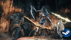 Трилогия Dark Souls получила редкую скидку в Steam (источник изображения: Grok)