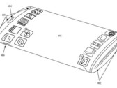 Патент (за 2013 год) смартфона от Apple с экраном, огибающим весь корпус устройства (Изображение: itc.ua)