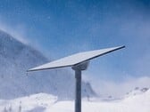Приемник Starlink в снегу (Источник изображения: SpaceX)