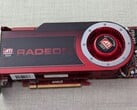 На фотографии изображен графический процессор ATI Radeon HD 4870