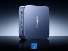 Модель Kron K5 оснащена процессором Intel Core 5 320. На снимке: рекламное изображение, демонстрирующее дизайн мини-ПК.
