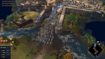 На картинке: Скриншот игрового процесса из игры Age of Empires IV: Anniversary Edition.