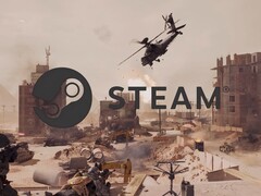 Изображение стартового трейлера Battlefield 6 с логотипом Steam (Источник изображения: скриншот, Battlefield YouTube с правками)