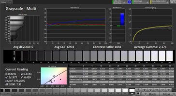 CalMAN - Grayscale (Creator Mode)